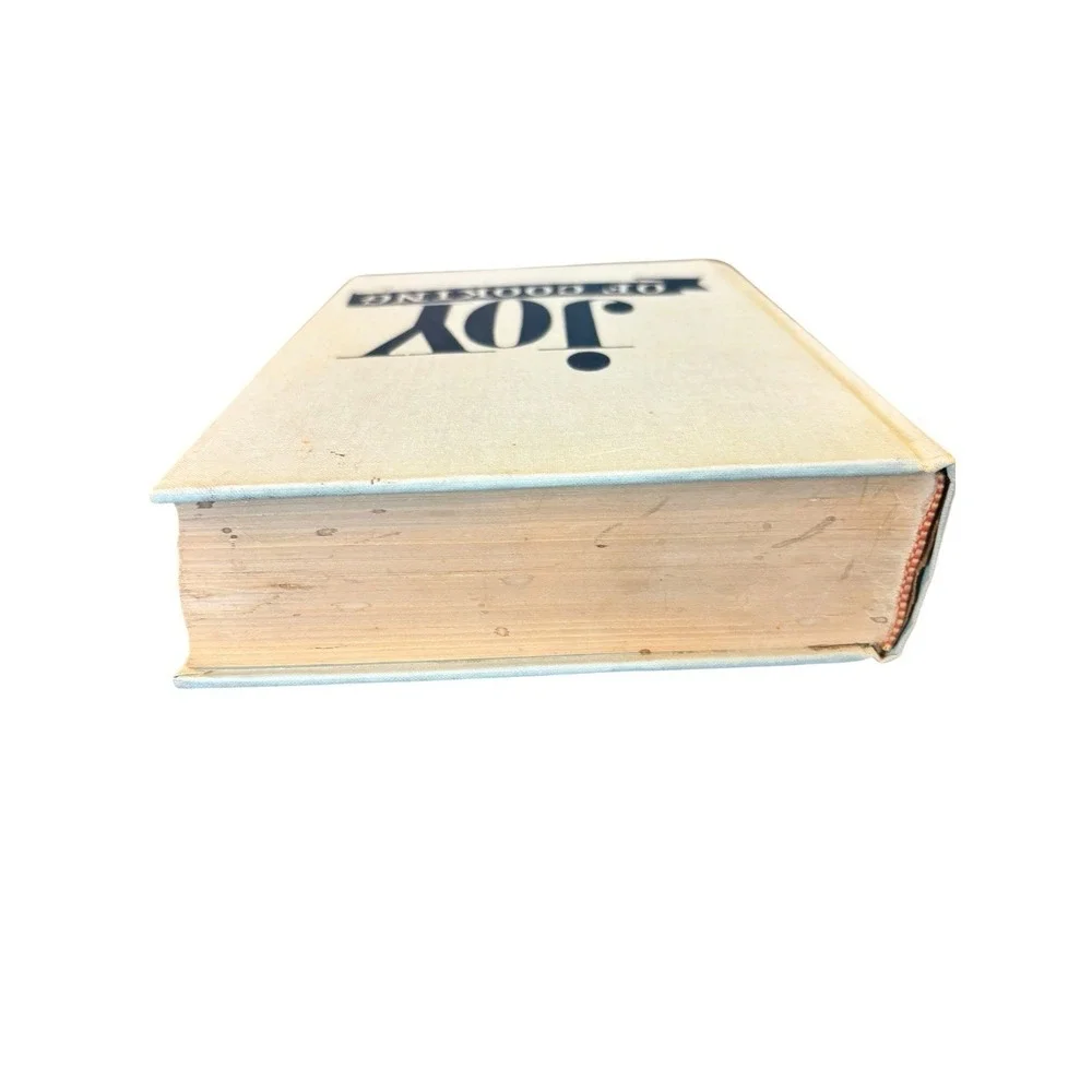 1964 Joy of Cooking Hardcover Cookbook Irma Rombauer Becker Vintage